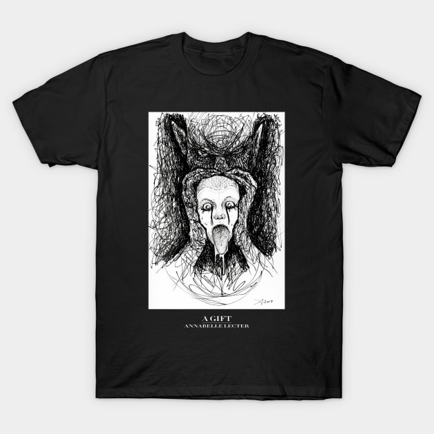 Two: A Gift by Annabelle Lecter T-Shirt by AnnabelleLecter